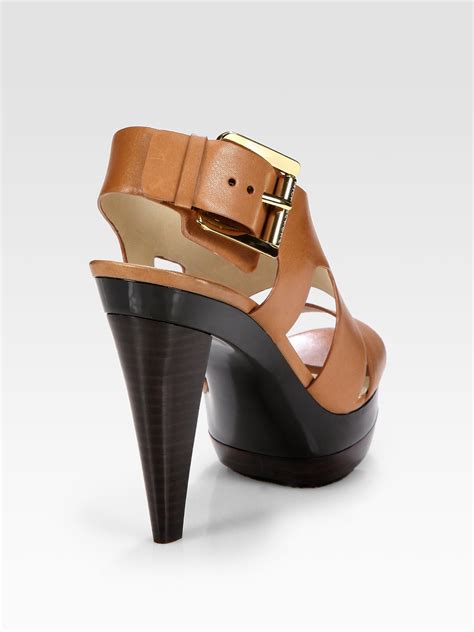 michael kors platform|Michael Kors platform shoes for women.